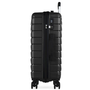 Mala de Viagem 32 kg Polipropileno 4 Rodas Route Preta