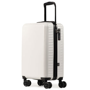 Mala de Viagem Pequena 10kg ABS 4 Rodas My Way Off White