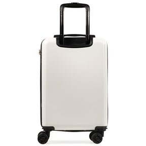 Mala de Viagem Pequena 10kg ABS 4 Rodas My Way Off White