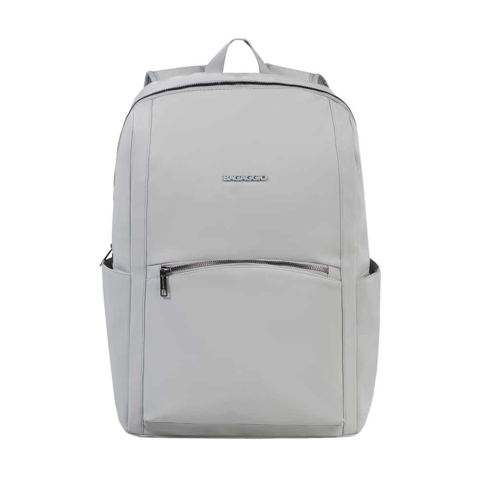 Mochila de Viagem Feminina Executiva Grande para Notebook Donna Cinza