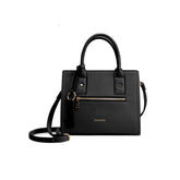 Bolsa de Mão Feminina Saffiano Preta