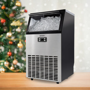 EUHOMY Excelente Recipiente de Armazenamento Embutido Melhor Máquina de Gelo Comercial