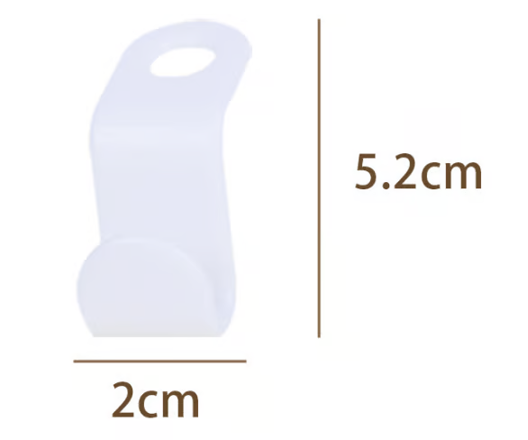 Conector Inteligente™ – O Gancho que Triplica o Espaço do seu Guarda-Roupa