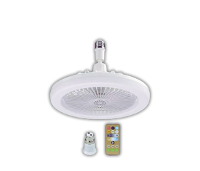 (COMPRE 1 LEVE 2!) Ventilador Led FanLight® + Controle remoto!🔥