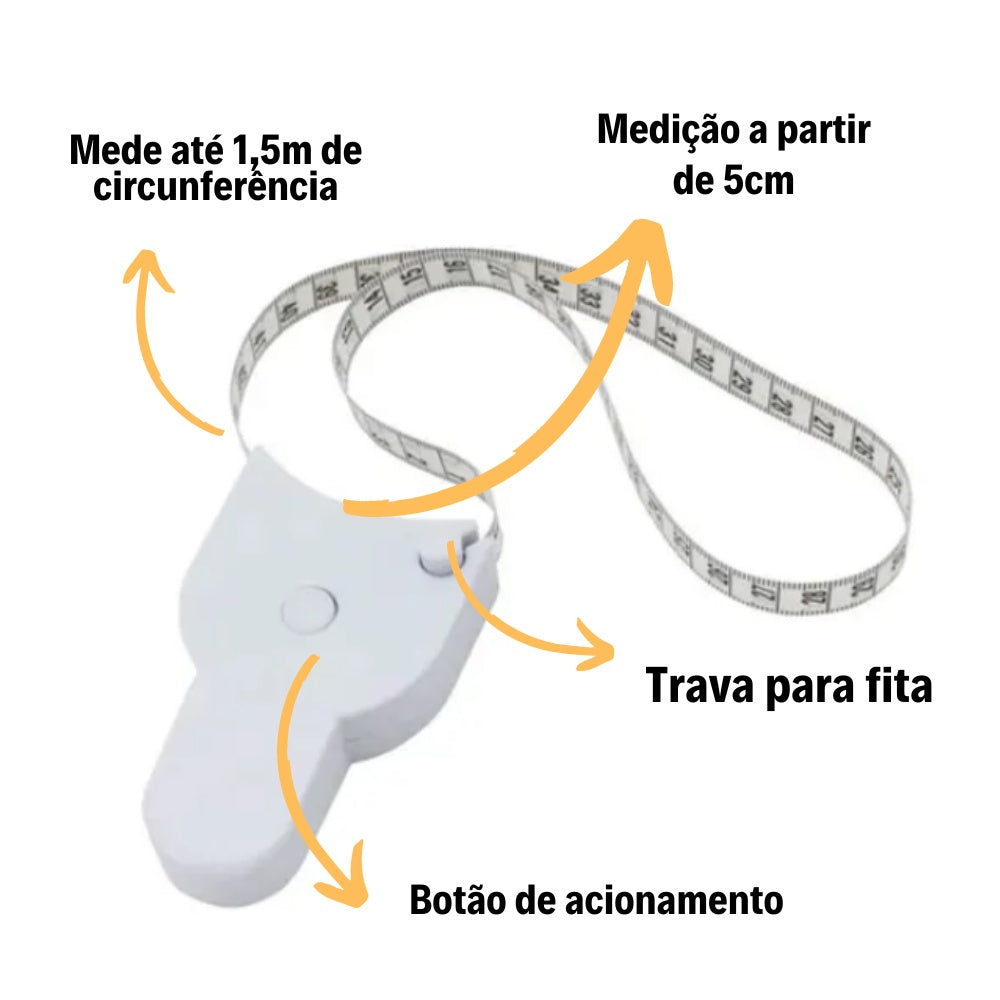 Fita Métrica de Medição Corporal