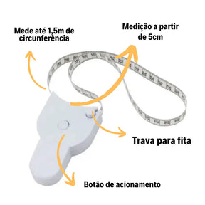 Fita Métrica de Medição Corporal