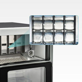 Máquina de Gelo com Design Elegante e Desempenho Premium