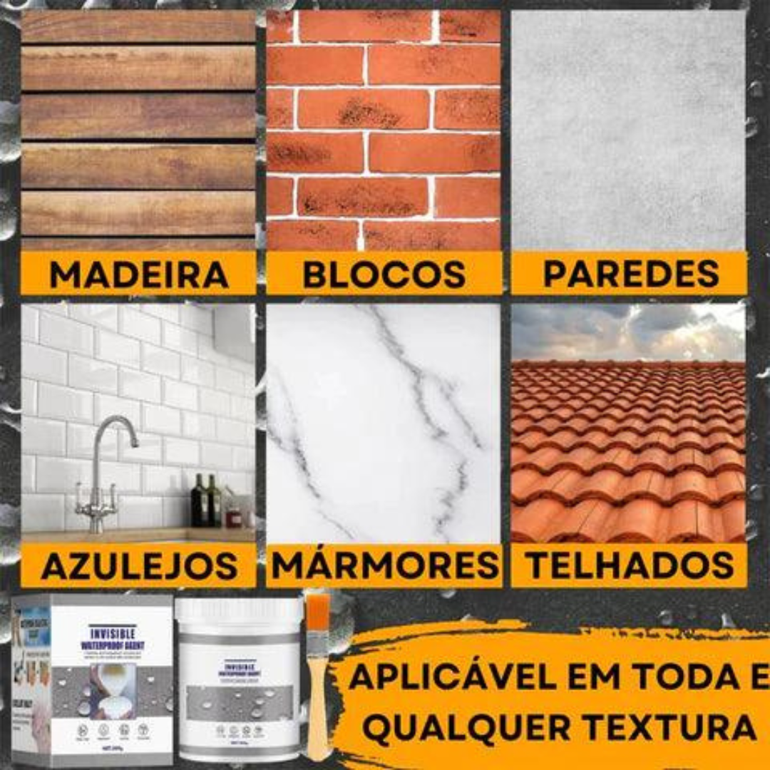 Selante Para Infiltrações Isodex de 1 Litro Com Pincel Grátis | Estoque no Brasil