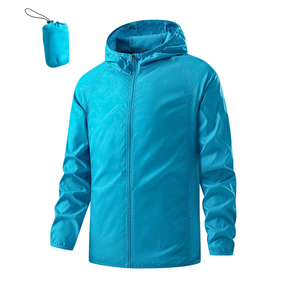 Jaqueta Tecnológica - Protege dos Raios Solares Dobrável Impermeável e Ultra-leve