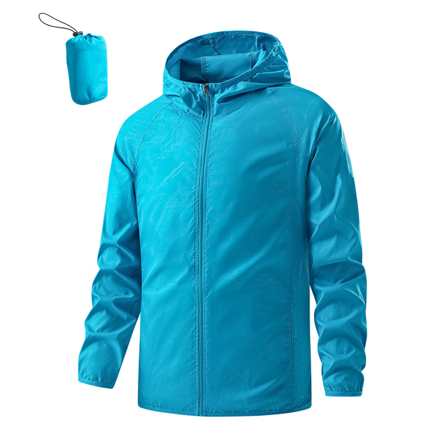 Jaqueta Tecnológica - Protege dos Raios Solares Dobrável Impermeável e Ultra-leve