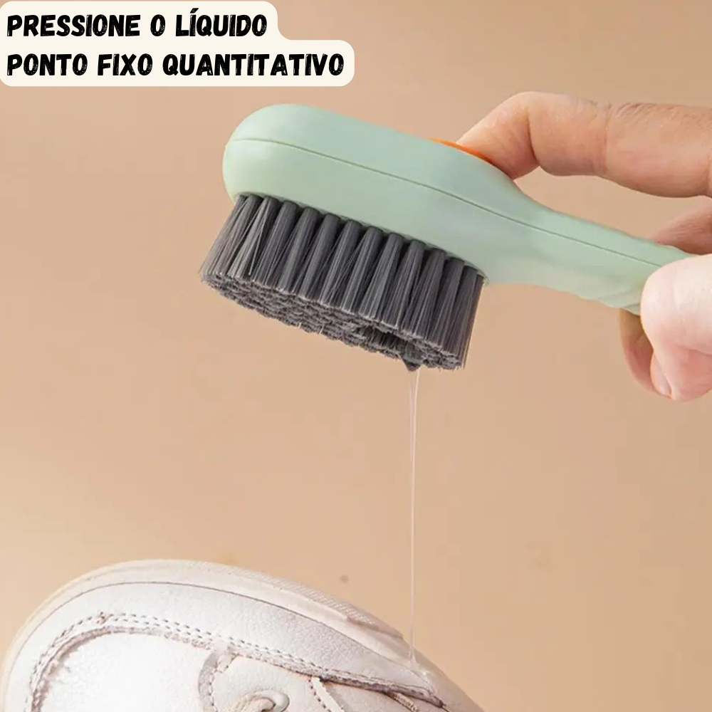 🧼 TrendClean™ – Escova Multiuso com Dispenser (COMPRE 1 LEVE 2)