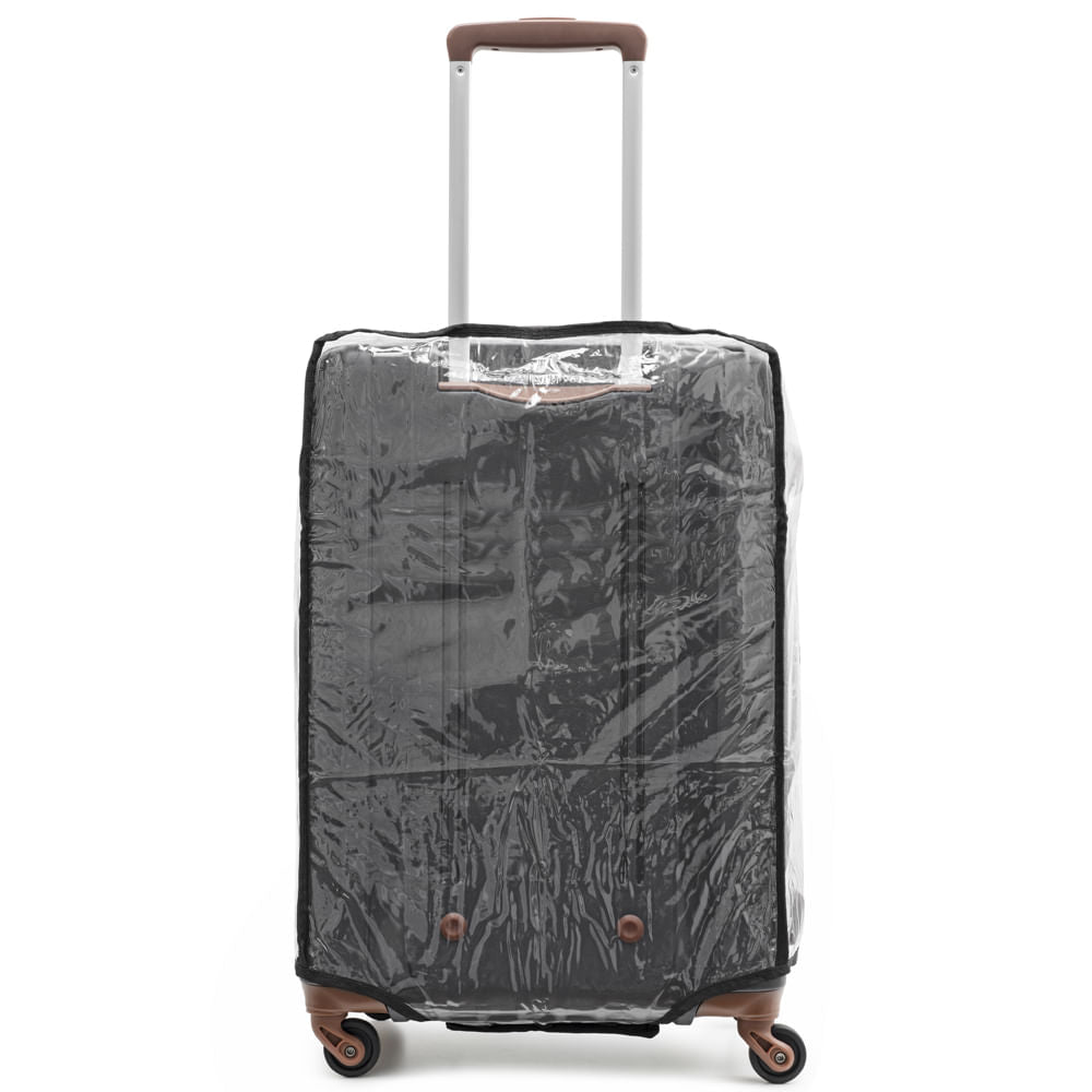 Capa de Mala Média em PVC Transparente Transparente