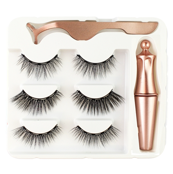 Kit 3 Pares de Cílios Magnéticos [PAGUE 1 LEVE 3] - Trend+