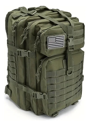 Mochila Tática 50 Litros Reforçada Impermeável Masculina Grande Camping