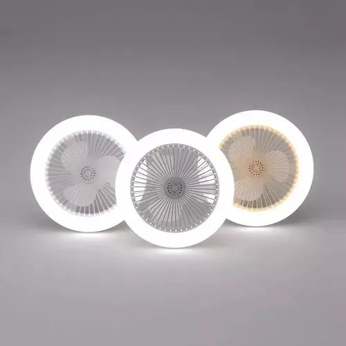 (COMPRE 1 LEVE 2!) Ventilador Led FanLight® + Controle remoto!🔥