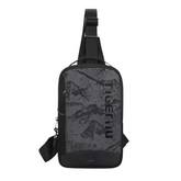 Bolsa Masculina Transversal Camuflada Leopnu