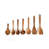 Kit Utensílios de Cozinha em Madeira Ecológica - TREND+ (COMPRE 4 LEVE 7)