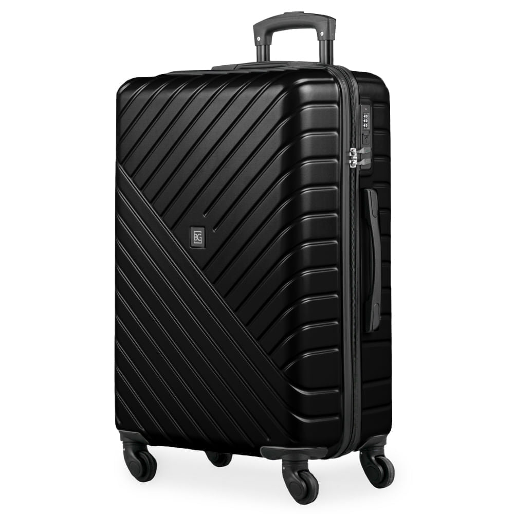 Mala Média 23 kg ABS 4 Rodas Detroit Preta II