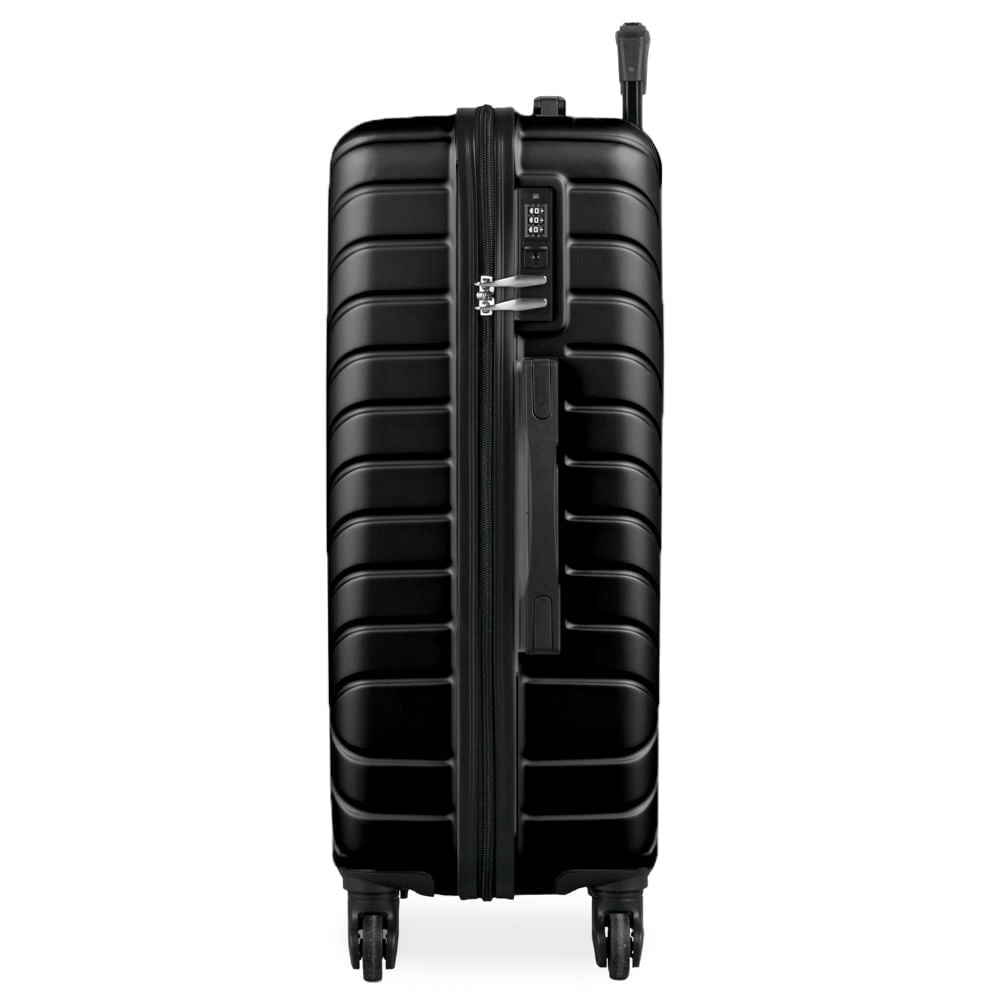 Mala Média 23 kg ABS 4 Rodas Detroit Preta II