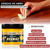 Cera de Abelha Restaurador de Móveis - BeeWax™ - Trend+