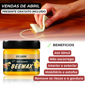 Cera de Abelha Restaurador de Móveis - BeeWax™ - Trend+