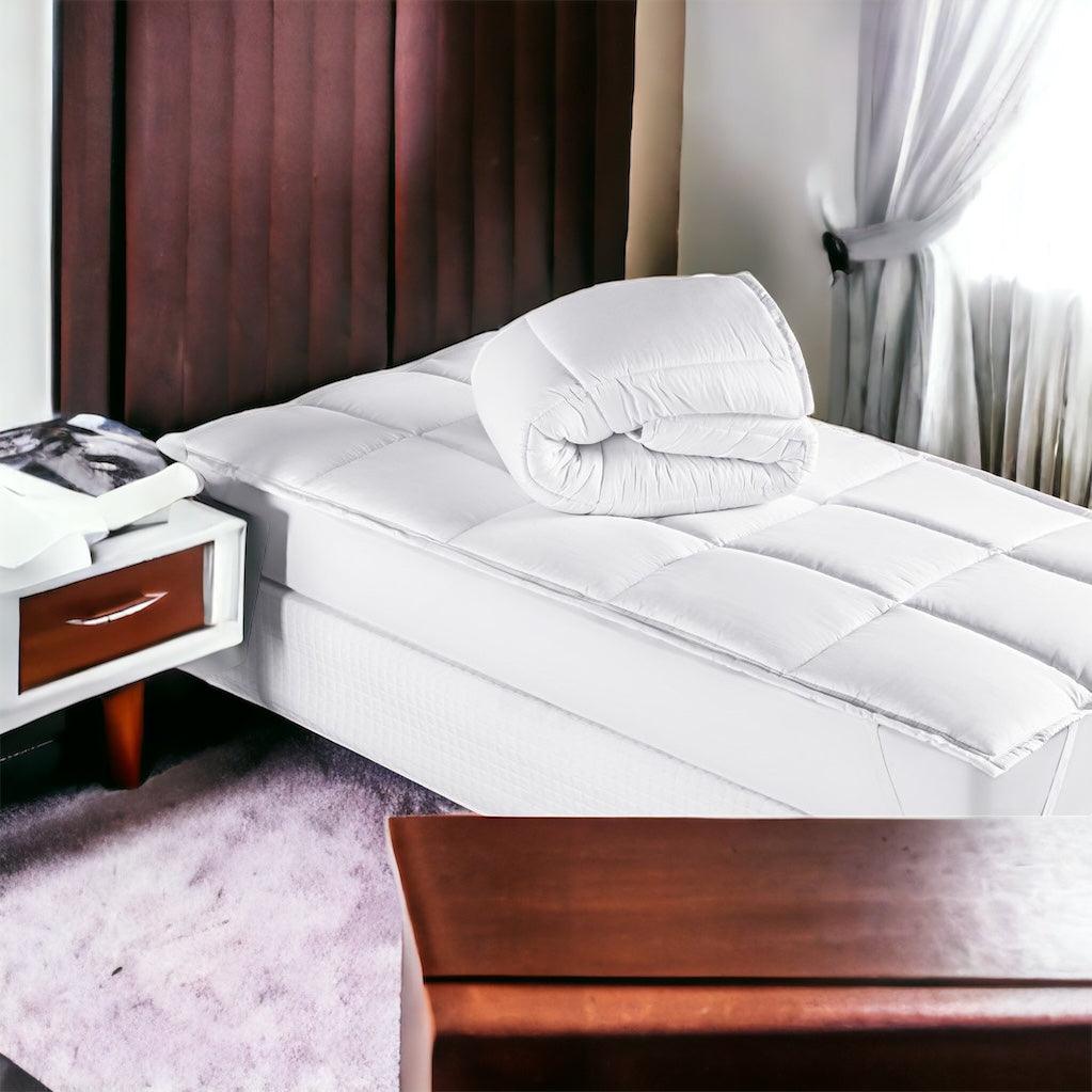 Pillow Top Ultra Confort™ -Proteção Elegante e Toque Aveludado.