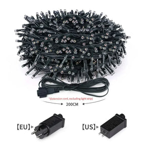 Luzes de Natal LED Impermeáveis - Encanto e Magia