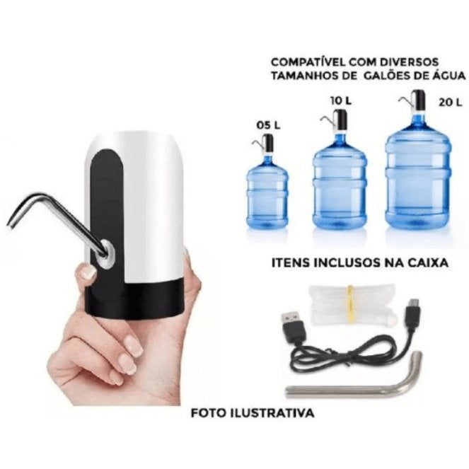 Bomba Elétrica para Galão de Água - TrendPlus