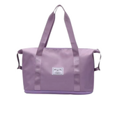 Bolsa de Viagem Feminina Roxa em Nylon Voyage