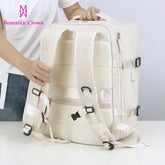 Mochila Viagem Feminina Masculinas Multifuncional Reforçada Impermeável Expansível Mochila Notebook