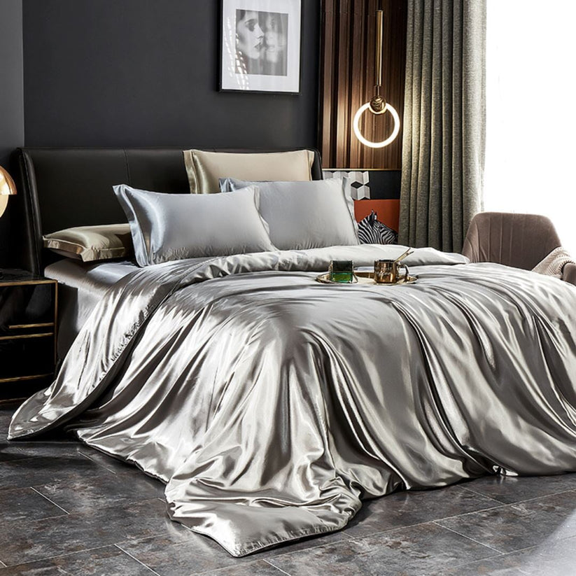 Conjunto para Cama Luxo em Seda de Amoreira Trend
