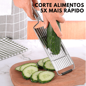 TrendRala PRO™ - Ralador Em Aço Inox + 3 Lâminas