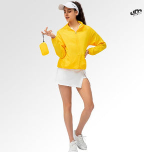 Jaqueta Tecnológica - Protege dos Raios Solares Dobrável Impermeável e Ultra-leve