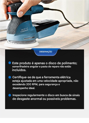 Disco de Polimento de Lã com Aletas (Compre 1 Leve 3) - Trend+