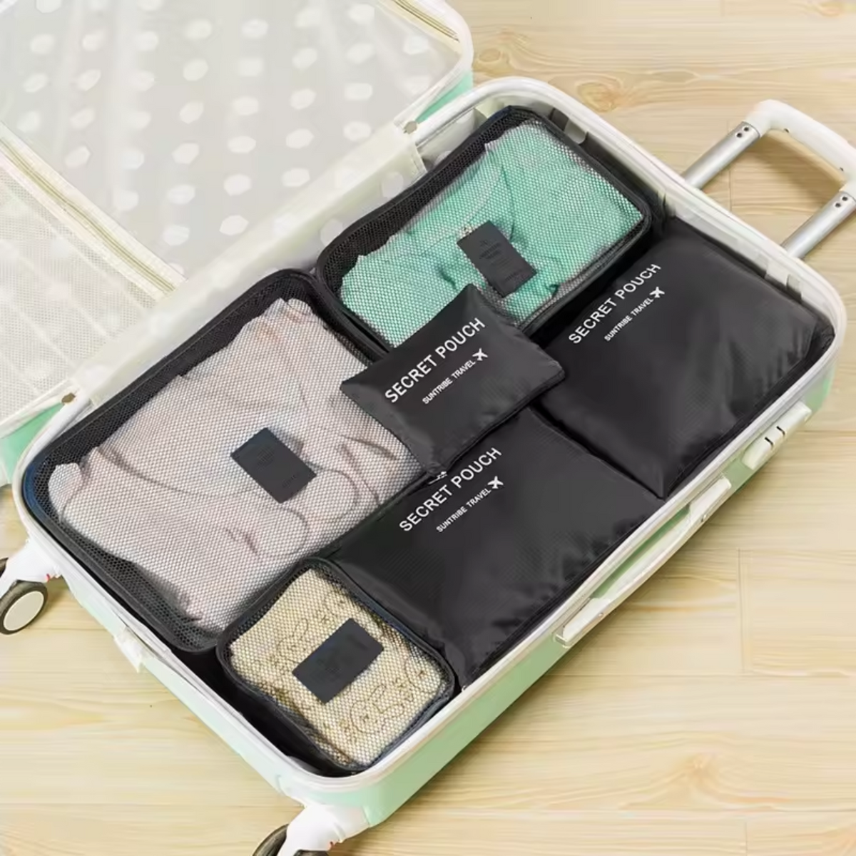 Kit Organizador De Mala TravelPack 6 Peças