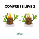 Madeira Brasil Planta da Sorte + Monge de Brinde (COMPRE 1 LEVE 2)