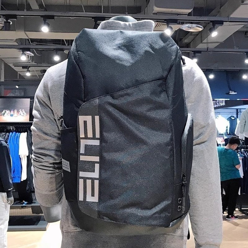 Mochila de ombro duplo, basquete, computador de lazer, almofada de ar para , mochila escolar de grande capacidade