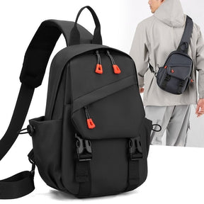Mochila Transversal Grande Street Wear Bolsa Tiracolo de Ombro
