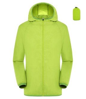 Jaqueta Tecnológica - Protege dos Raios Solares Dobrável Impermeável e Ultra-leve